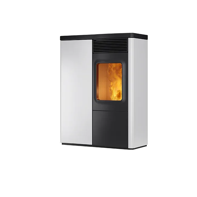 Poêle à granulés Nobis N70 Slim blanc